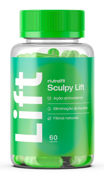 Lift Sculpy com um frasco