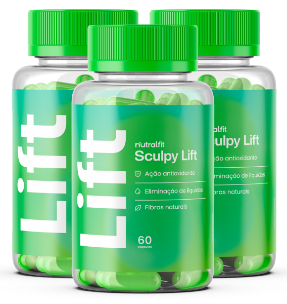 Kit Lift Sculpy com três frascos