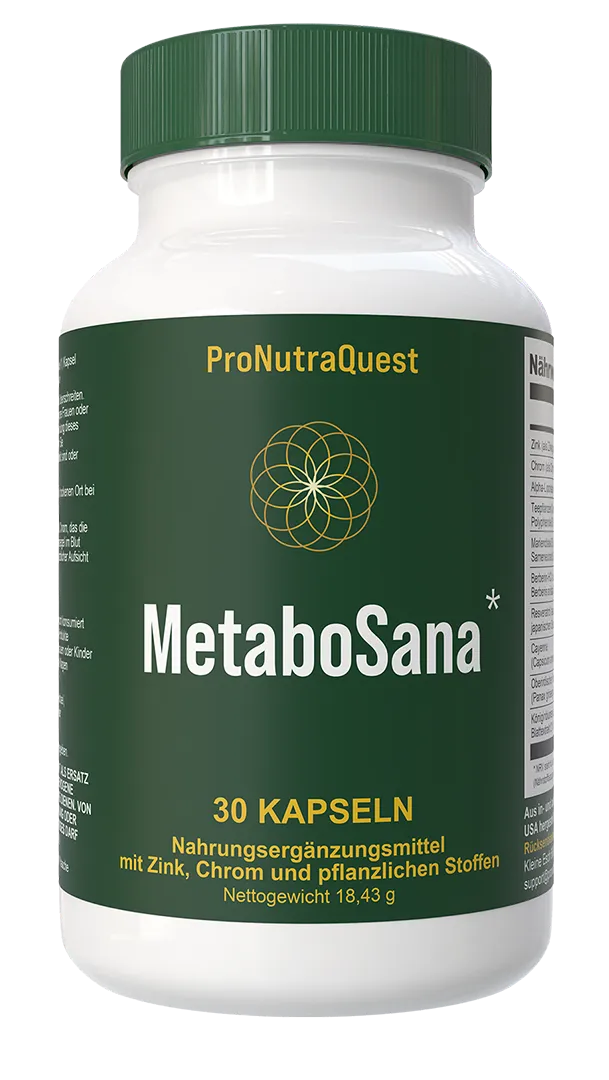 Einzelne Dose MetaboSana mit 30 Kapseln
