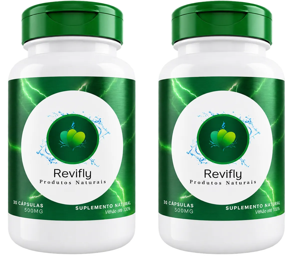 Dois frascos de Revifly