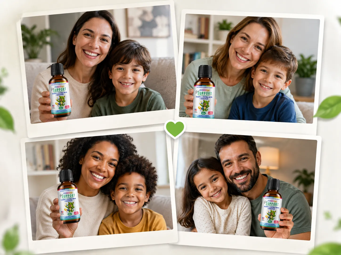 Famílias com Spectrum Brain Support Líquido
